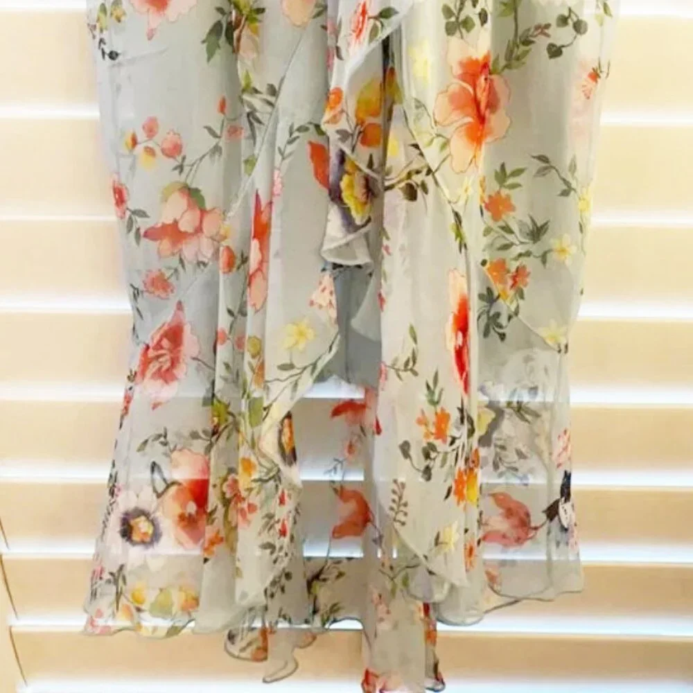 Alice + Olivia Mable Midi Wrap Dress - Picture 5 of 7